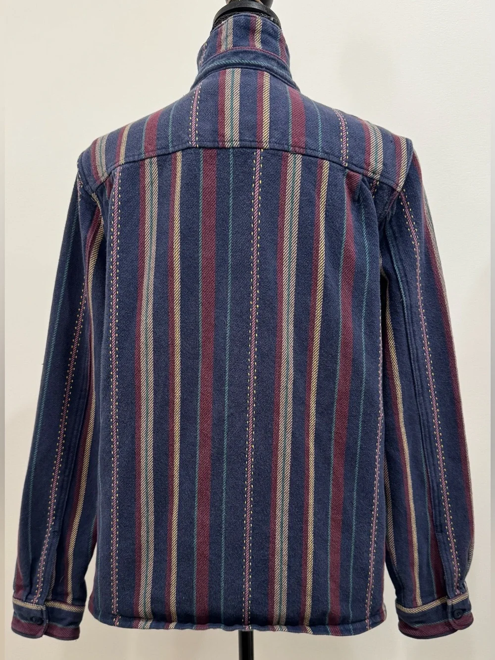 Vans Heavyweight Striped Cotton Shacket Shirt Jacket Men’s Small